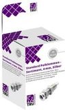 TRU COMPONENTS Assortiment laboratoriumconnectoren Bus, inbouw verticaal Zilver 10 stuk(s)