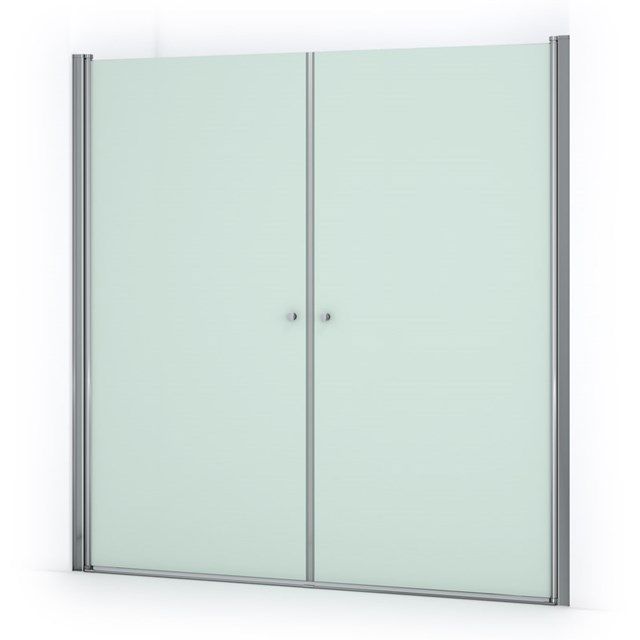 Maxaro Douchedeur Zircon Comfort 195cm Pendeldeur Matglas Chroom