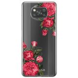 ERT GROUP mobiel telefoonhoesje voor Xiaomi POCOPHONE X3 origineel en officieel erkend Babaco patroon Flowers 007 optimaal aangepast aan de vorm van de mobiele telefoon, gedeeltelijk bedrukt