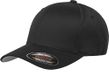 Flexfit Athletic Baseball Cap voor heren, Zwart, S-M