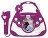 Karaokespeaker enfants - Met microfoon - Lichteffecten - Demo-liedjes - 22 x 8 x 21 cm