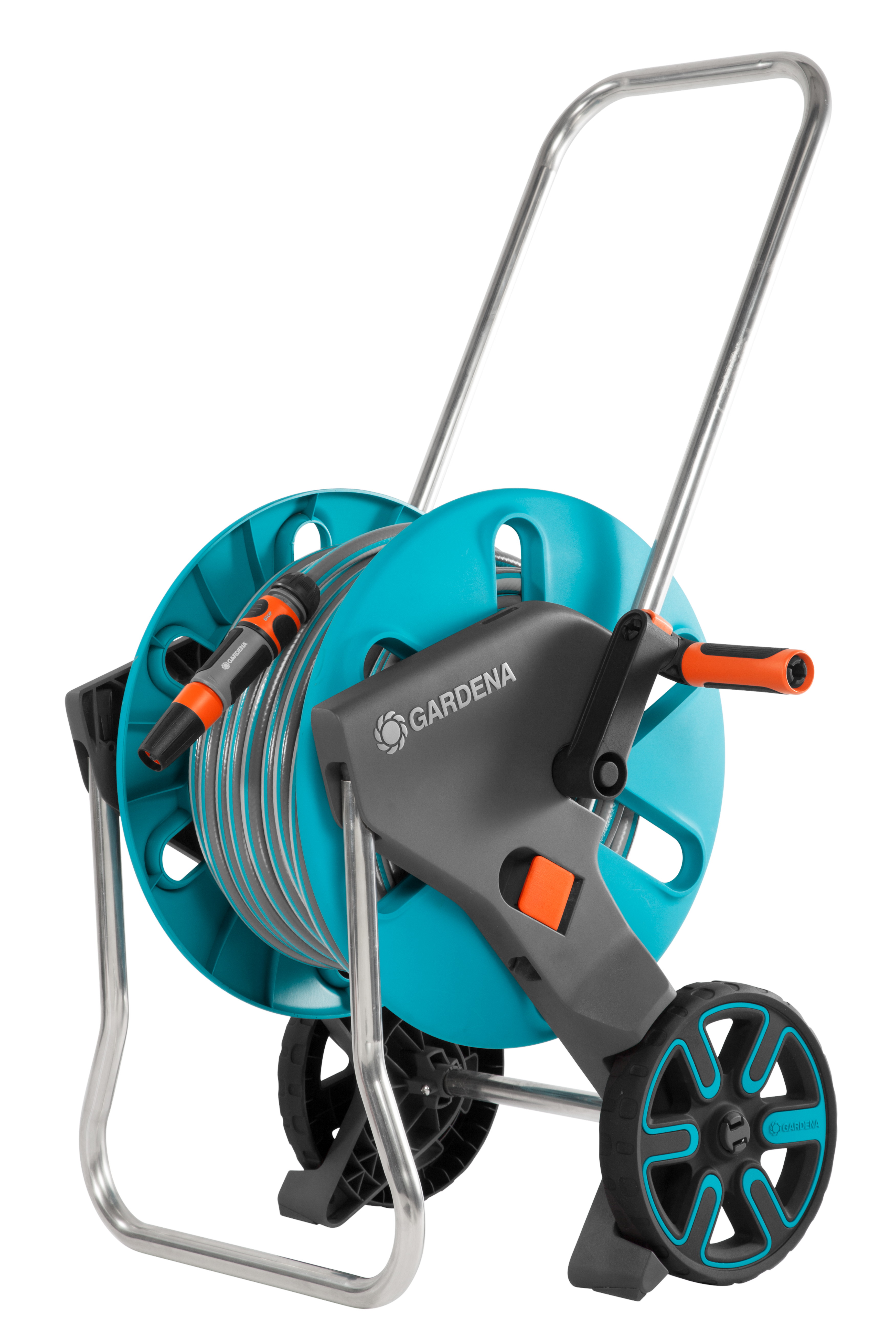 GARDENA AquaRoll M Slangenwagen Set - 20m Slang - Blauw