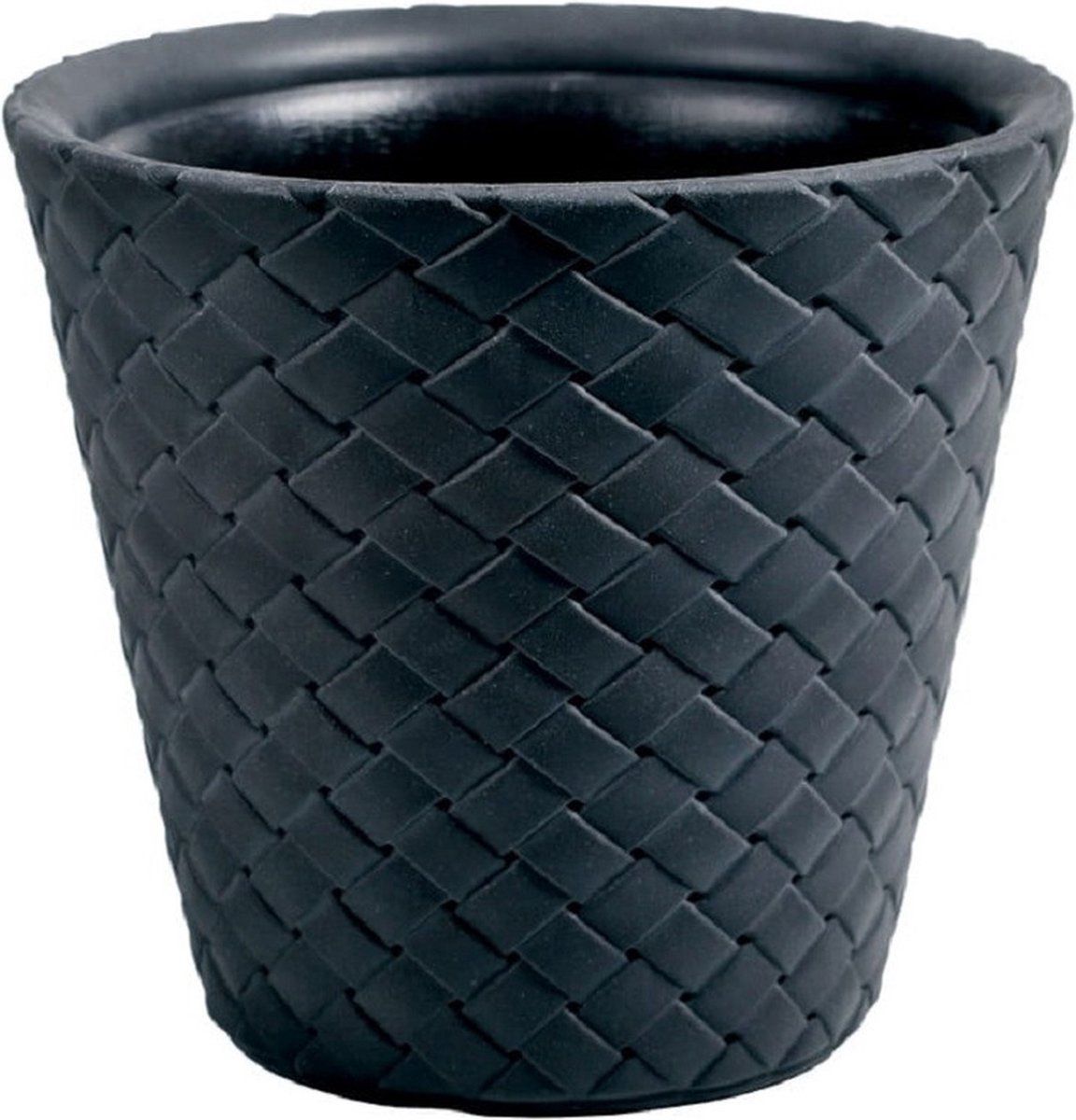 Prosperplast Matuba Antraciet Rotan Bloempot 40 cm - 26 Liter