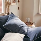 Bedlaken, ESSIX - Frisson - Bedlinnen Laken - Tweepersoons - Antracietgrijs