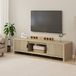 en.casa meuble TV Lukkodso 150x40x40 cm couleur chêne