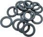 De Beer pakkingring rubber per 100 stuks 3/8 zwart