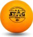 Stag Two Star Plastic Tafeltennisbal, 40 mm, verpakking van 6 (Oranje)