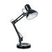 GEFOM 3883 Articulee bureaulamp, zwart, metaal