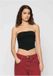 Urban Classics Knotted Bandeau 2-Pack Bandeau Top L Wit/Zwart