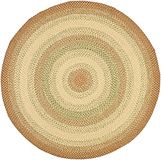 Safavieh Hedendaags roest- en oranje tapijt 122 x 122 cm
