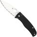 Spyderco C263GS Bodacious G10 noir dentelé couteau de poche