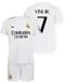 Real Madrid CF Real Madrid 25/26 Vinicius Thuis Korte Mouw Set Wit 6 Years Kinderen
