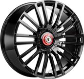 Schmidt Felge Eckstein 10.5Jx23 ET 41 5x112 Diamant Schwarz E10523EKXX+41JP0BG compatible avec Mercedes AMG GLS 63 Type X167