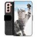 Samsung Étui Portefeuille Premium Galaxy S21 5G - Chat