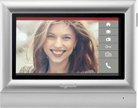 LEGRAND 360° Videofoon Uitbreiding 7" Touchscreen Kleurenscherm - Wit