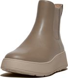 FitFlop F-Mode Leather Flatform Chelsea Boots GRIJS - Maat 41