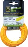 STREND PRO Grazer Maaibraads Pro, 3,0 mm, L-15 m, rond - Set van 2 stuks