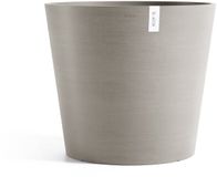 Ecopots Amsterdam 70 - Taupe - Ø70 x H61,3 cm - Ronde taupe bloempot