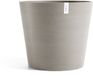 Ecopots Amsterdam 70 - Taupe - Ø70 x H61,3 cm - Ronde taupe bloempot