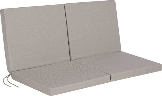 Merkloos 2-zitskussen taupe
