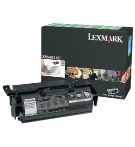 Lexmark   X654, X656, X658 36K retourprogr. printcartr.