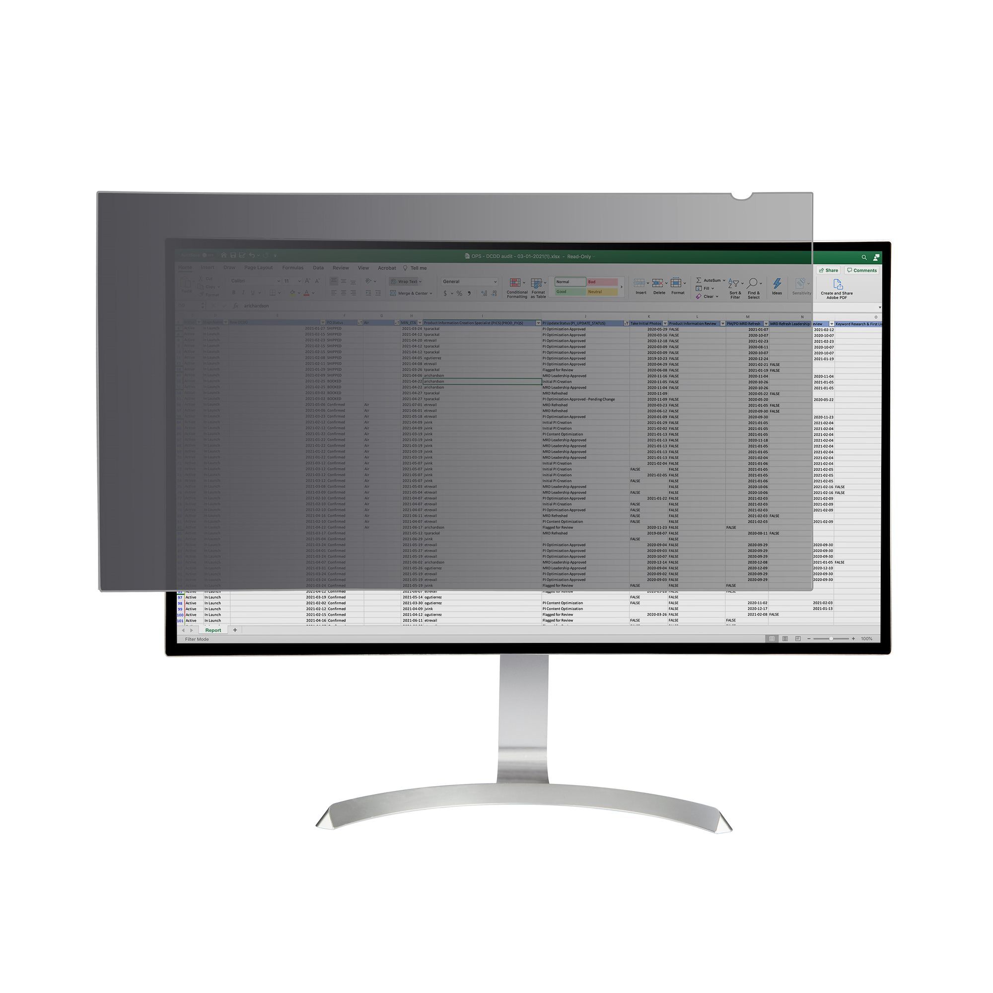 StarTech.com PRIVSCNMON32 Schermfilter 16:9 Transparant