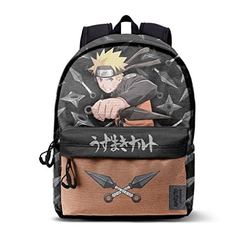 karactermania Naruto Uzumaki rugzak, 30 x 41 x 18 cm, gerecycled materiaal