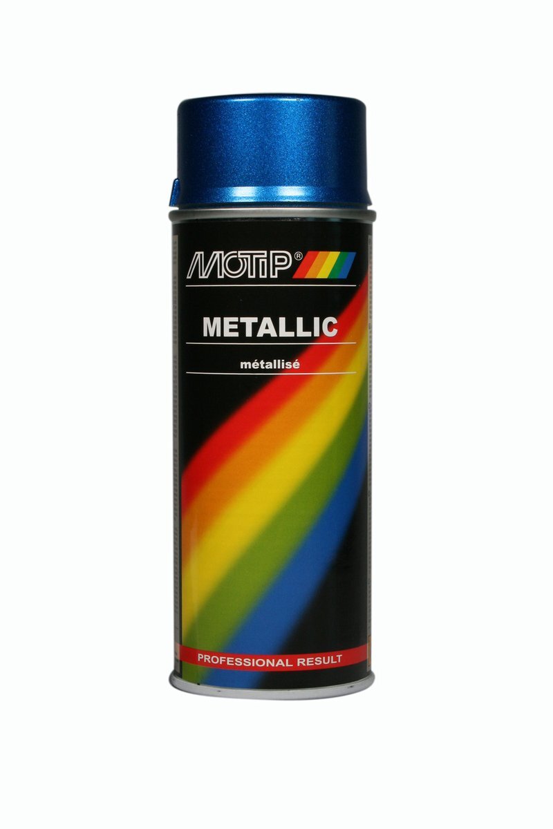 Motip spray 400ml metallic blauw