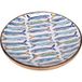 Signes Grimalt Grande assiette à poisson en bois et résine - Style marin pour la décoration