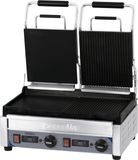 Casselin CGP2HRBLPT Contactgrill - Roestvrijstaal - 2900 Watt