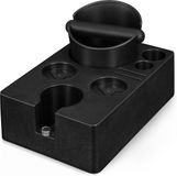 Tamperstation sans marque 51-54mm station à café pour accessoires de barista - station à tamper à expresso - boîte à marc de café - blanc