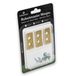 To the South® Lames de robot tondeuse titane adaptées pour Ferrex R800 Smart (tondeuse robot Aldi) - 18 pièces