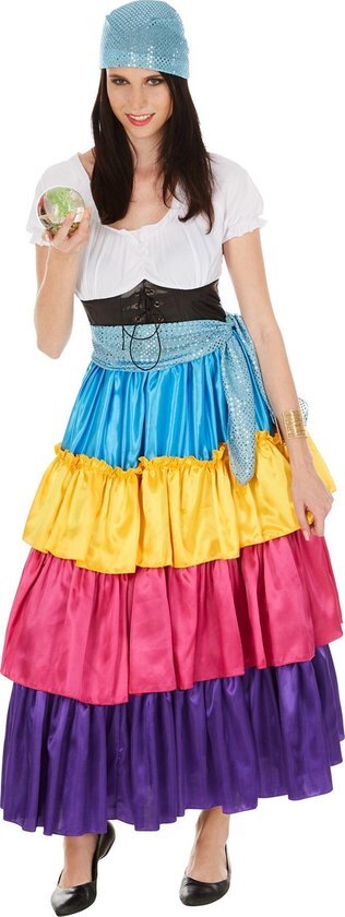 Tectake dressforfun - vrouwenkostuum zieneres XL - verkleedkleding kostuum halloween verkleden feestkleding carnavalskleding carnaval feestkledij partykleding - 301013