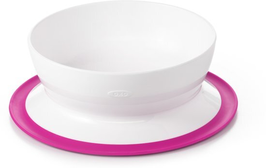 OXO Tot Stick & Stay Bowl / Schaaltje Pink