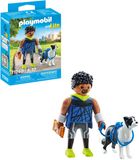 PLAYMOBIL My Life Jogger met Border Collie 71740