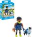 PLAYMOBIL My Life Jogger met Border Collie 71740