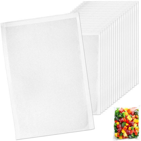 orion group Orion Vacuümzakken - 29,5x19,5 cm - Set van 20 - Herbruikbaar
