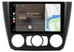 Android autoradio met 64GB opslag, geschikt voor BMW 1-serie (E81, E82, E87, E88) vanaf 2004, met navigatie, draadloze Carplay, GPS, WIFI, DAB+ en Bluetooth
