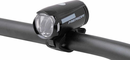 Merida Koplamp 25 Lux - Zwart - Oplaadbaar