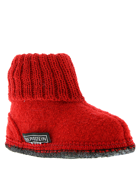 Bergstein cozy pantoffels rood