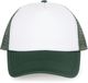 K-up Casquette enfant - 5 panneaux KP143 - Blanc / Pinède Vert - Taille unique