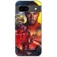 Google Pixel 8a Hoesje Lewis Hamilton Scuderia Ferrari F1 officiële Maniacase