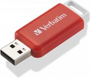 Verbatim V DataBar USB 2.0 Drive - 16GB - Red