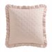 Room99 Decoratieve Kussenhoes Molly 45x45 cm met Ruche - Poederroze