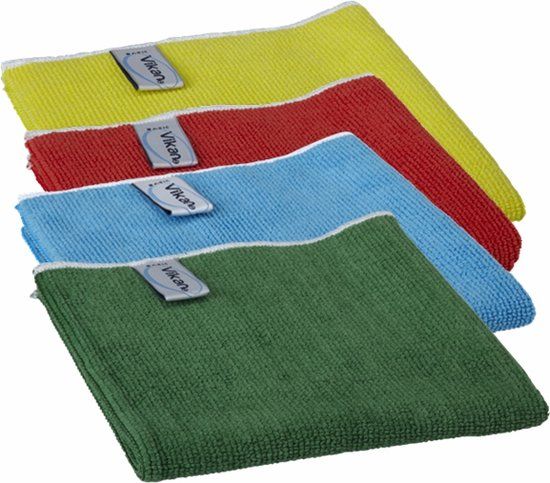 Vikan Basic Microvezeldoek Groen - 40 x 40 mm - 1 stuk(s)