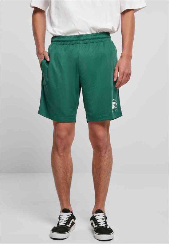 Starter Black Label Team Mesh Shorts - Men's - Dark Green - Size S
