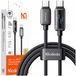 Mcdodo USB-C Snellaadkabel voor Samsung Apple USB Type C 100W 1M LED