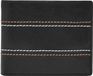 FOSSIL Reese Bifold With Flip ID Portemonnee Zwart Leer Heren