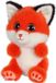 GIPSY TOYS Peluche renard CUTYDOOS, 13 cm, orange "FLAME