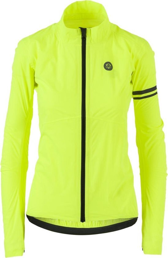 AGU Essential Prime Rain Jacket Fietsjack - Dames - Maat XL - Yellow